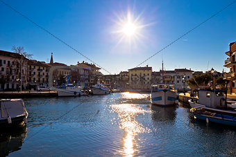 Town of Grado waterfront view