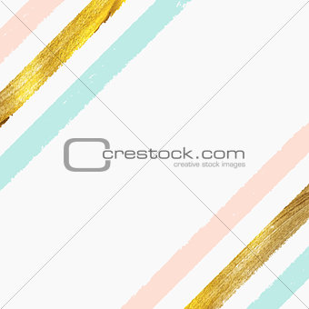 Paint Glittering Textured Art Pattern Background. Vector Illustr