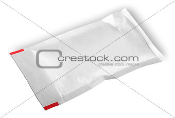 Clear white packet