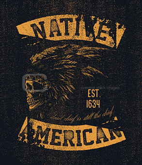 Native american illustration