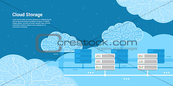 cloud storage concept
