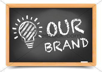 Blackboard Our Brand