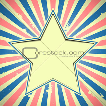 star patriotic background