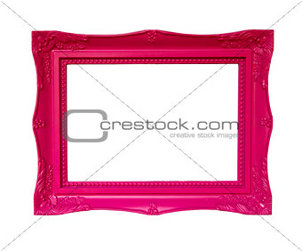 Antique pink frame