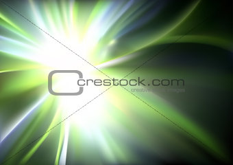 Glowing Light Rays Background