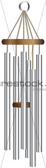 Metal tube wind chime