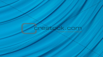 3D Illustration Abstract Blue Background 