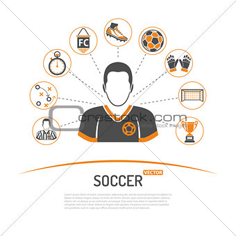 soccer concept illustration