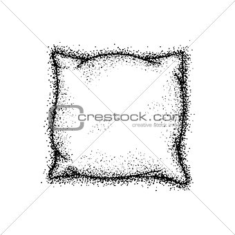 Dotwork Bed Pillow