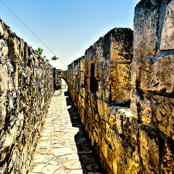 Walls Surrounding the Old City in Jerusalem
