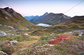 autumn in Alps by Schrecksee
