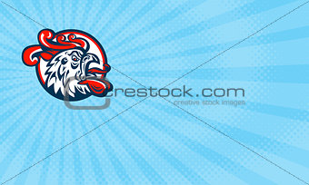 Angry Rooster Nutrition Supplements Business card
