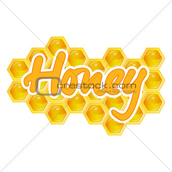 Organic raw honey. Healthy food production.