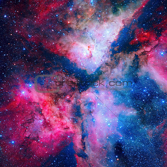 The spectacular star forming Carina Nebula or Grand Nebula.