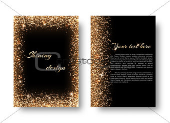 Bling background with light burst