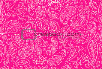 Paisley ornament, seamless pattern for your design