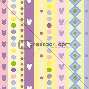 Bright Colorful seamless pattern.