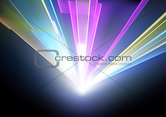 Laser Disco Lights Background