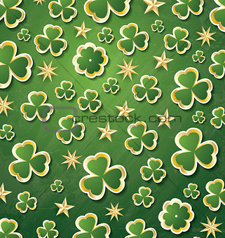 Clover Pattern for St. Patrick's Day.