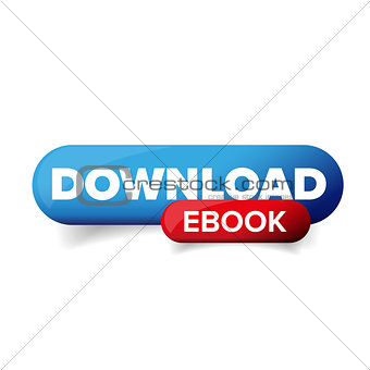 Download Ebook button vector