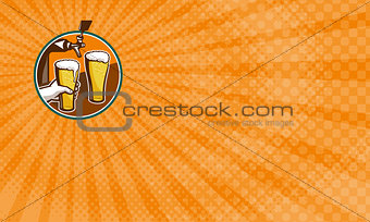 Watering Hole Brewery Business card