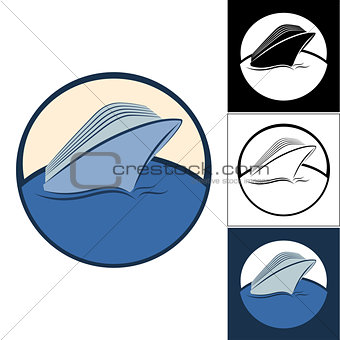 Logos of cruise ships