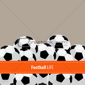 football ball background