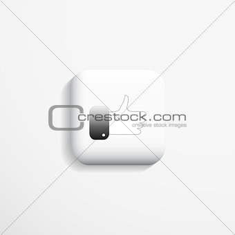 Web icon, 3d design