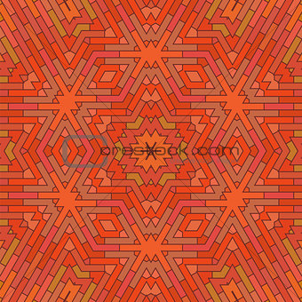 Ornamental Red Brick Background