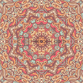 colorful seamless mandala pattern