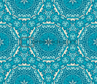 blue mosaic backroound