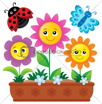 Flower box theme image 1