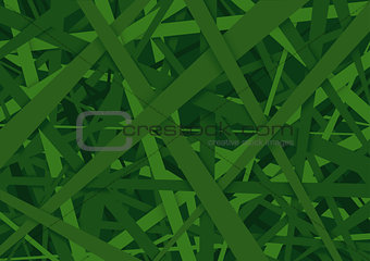 Green Striped Texture Background