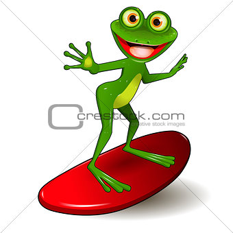 Frog Surfer