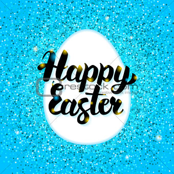 Happy Easter Blue Greeting