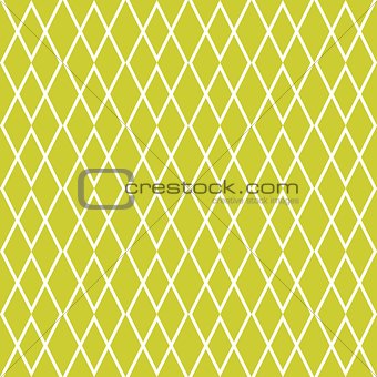 Tile yellow green and white vector pattern
