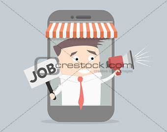 Businessman Job Phone