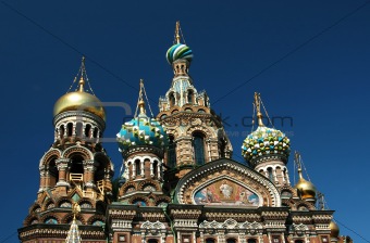 The Saviour on the Blood church st. Petersburg