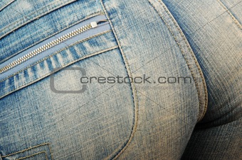 womens bottom in denim jeans