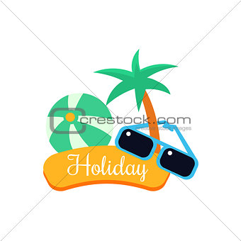Exotic Holiday. Vector Illustration