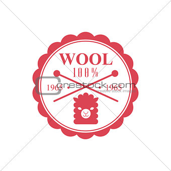 Wool Red Product Logo Design