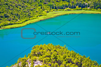 View of Krka river national park