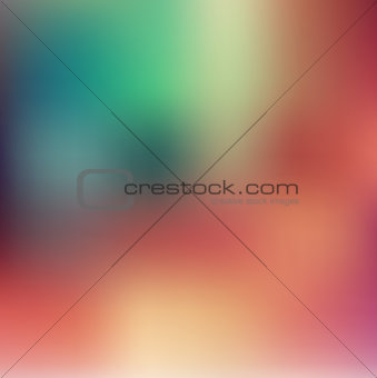 Vector illustration of soft colored abstract background. Summer light background.