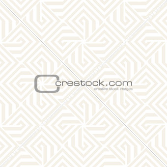 Repeating Geometric Stripes Tiling. Vector Seamless Monochrome Subtle Pattern