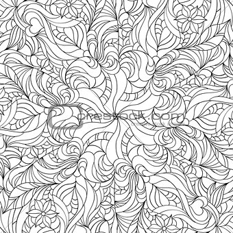 abstract hand drawn pattern