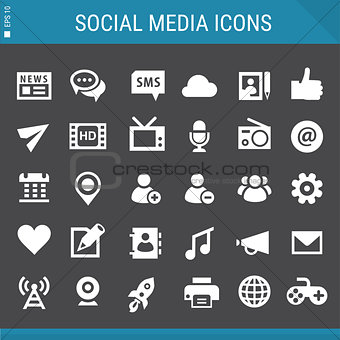 Social Media icons collection