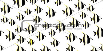 fish seamless isolated