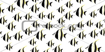 fish seamless isolated