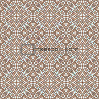 Abstract geometric mosaic seamless pattern