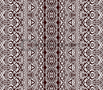 vintage geometric striped seamless pattern